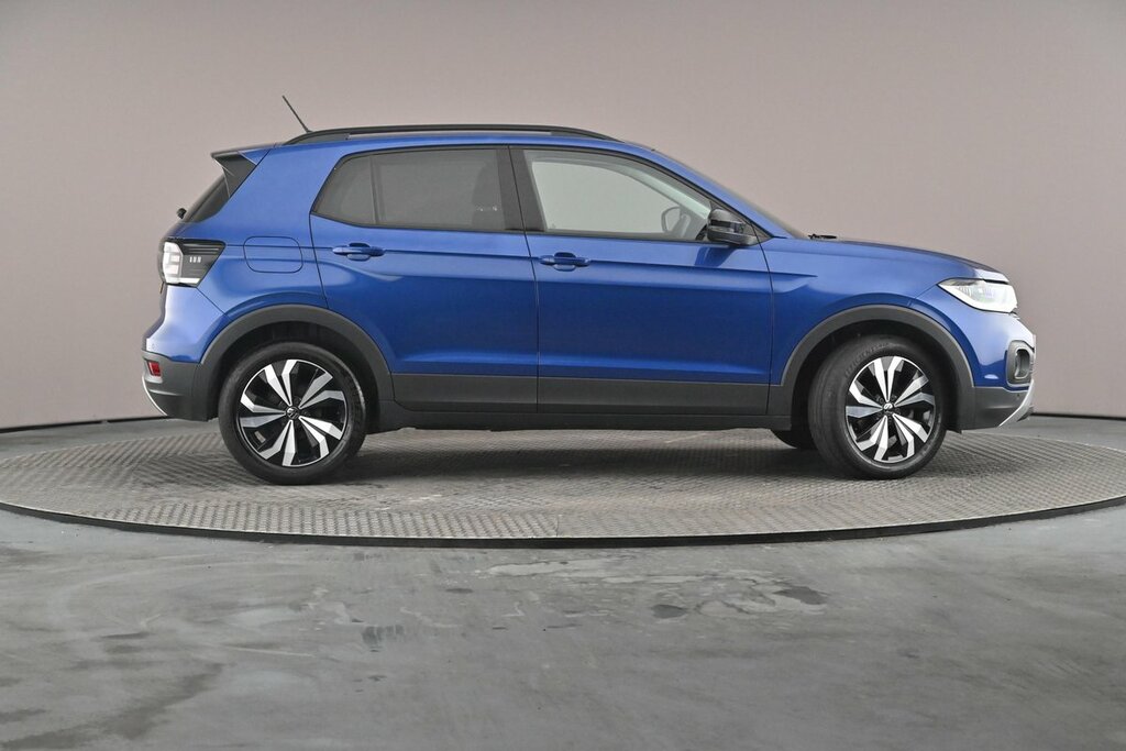 Volkswagen T-Cross Black Edition 1.0 Tsi 95Ps 5-Speed Blue #4