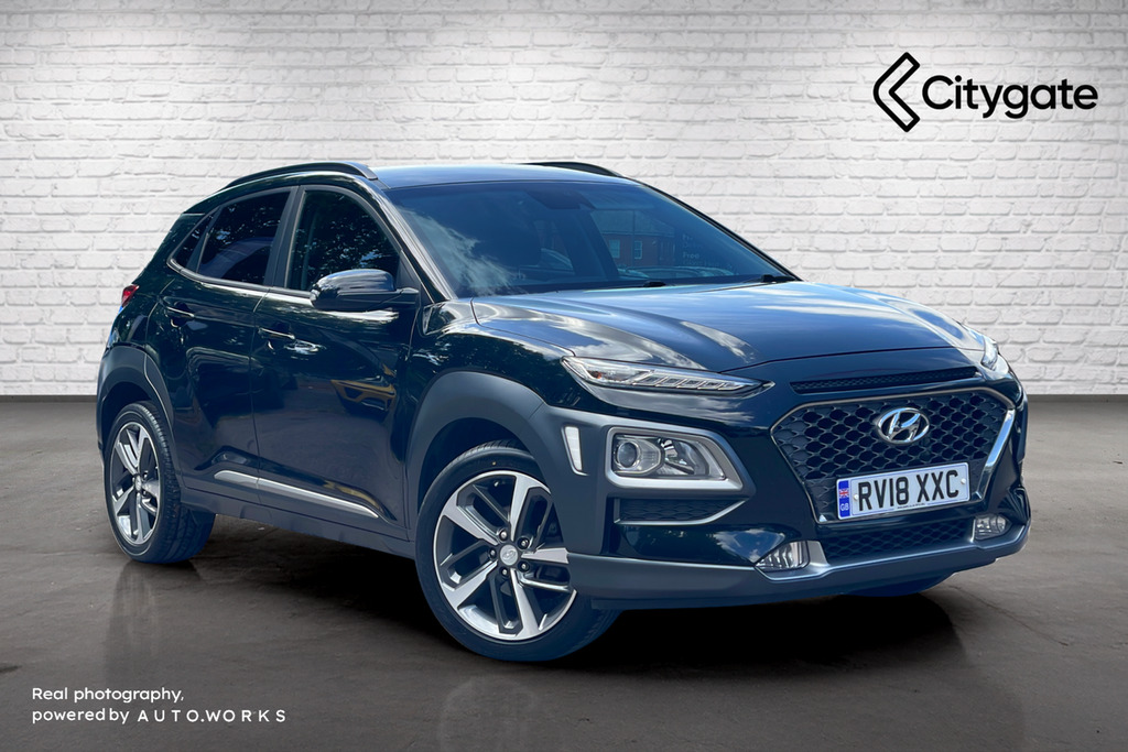 Hyundai Kona 1.0 T-gdi Blue Drive Premium Suv Black