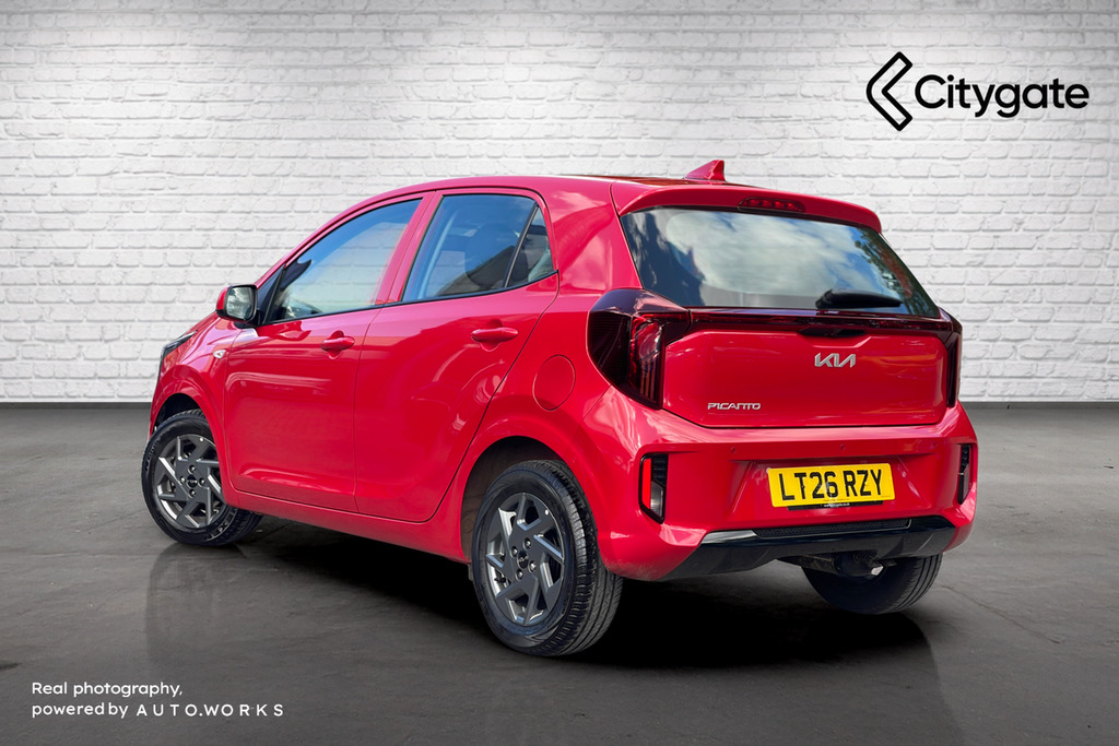 Kia Picanto 1.0 Pure Hatchback Euro 6 Ss Red #3