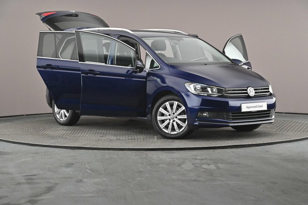Volkswagen Touran 1.6 Tdi 115 White #34