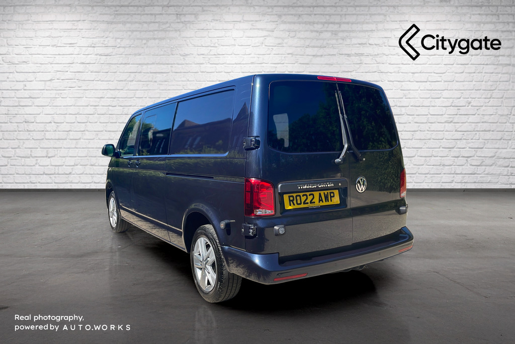 Volkswagen Transporter T32 Kombi Highline Lwb 150 Ps 2.0 Tdi 7Sp Dsg Blue #3