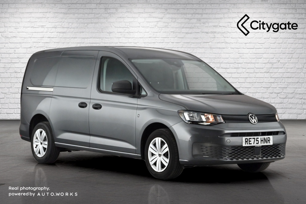 Volkswagen Caddy Maxi C20 Cargo Commerce Plus Maxi 122 Ps 2.0 Tdi 7Sp Ds Grey