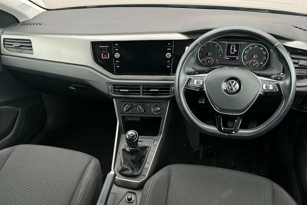 Volkswagen Polo New Match 1.0 80Ps Evo 5-Speed White #9
