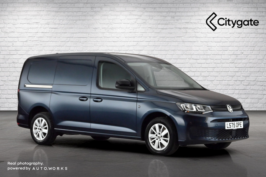 Volkswagen Caddy Maxi C20 Cargo Commerce Pro Maxi 122 Ps 2.0 Tdi 7Sp Dsg Blue
