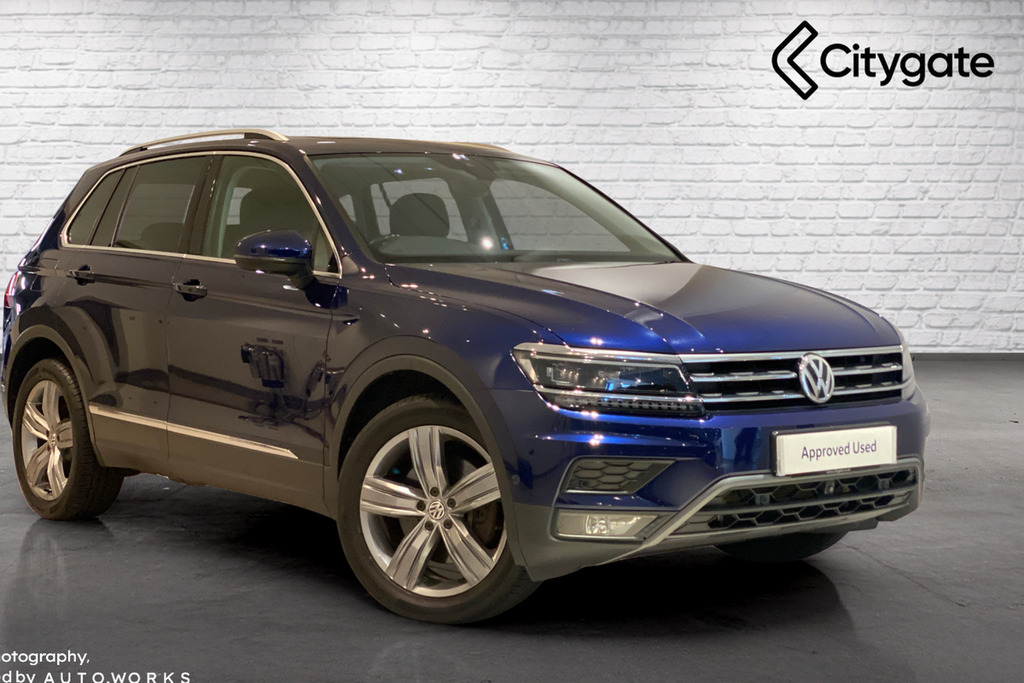 Volkswagen Tiguan Swb Sel 2.0 Tsi 4Motion 180Ps 7-Speed Dsg Blue