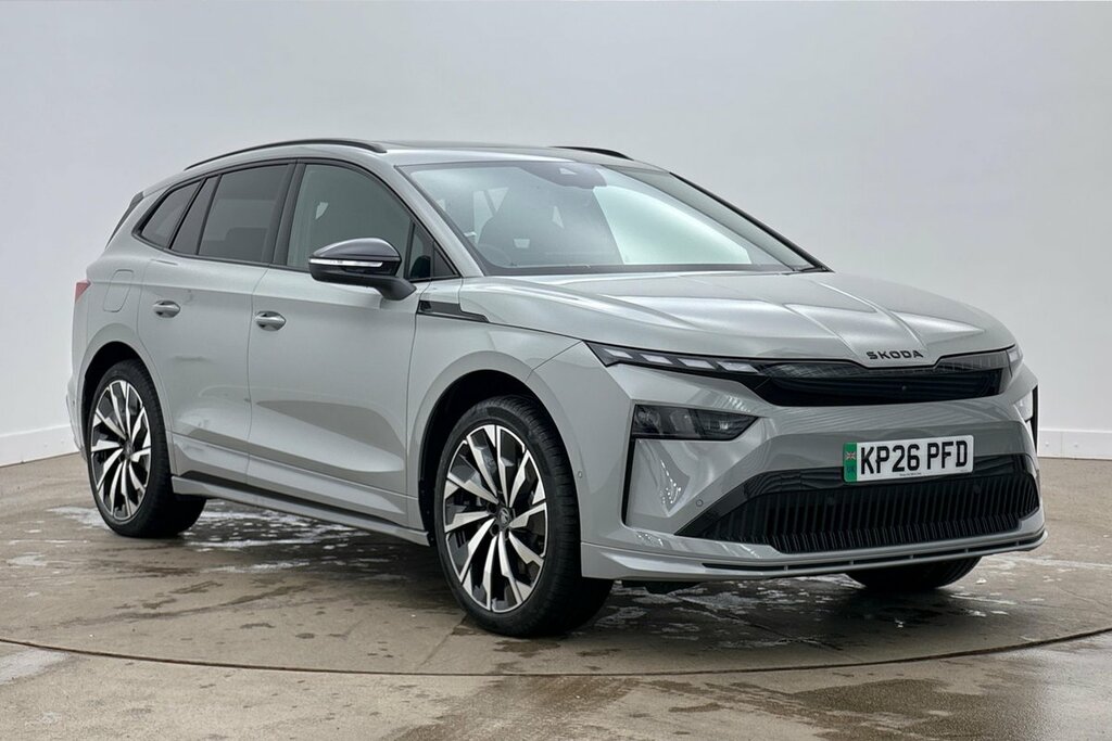 Skoda ENYAQ Sportline 85X 82 Kwh 286 Ps Single Speed 4X4 Grey