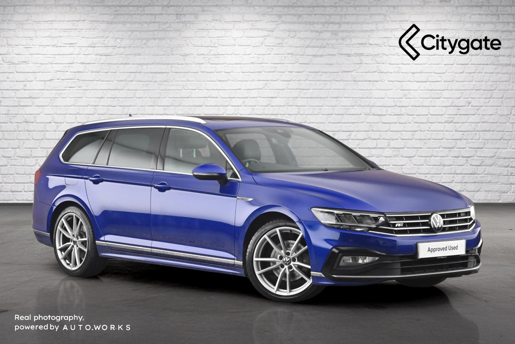 Volkswagen Passat R-line 2.0 Tdi 200Ps 7-Speed Dsg Blue