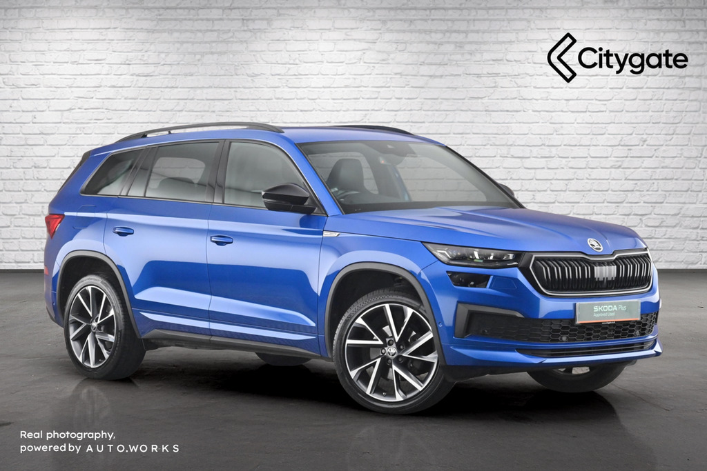 Skoda Kodiaq Sportline 7 Seats 1.5 Tsi 150 Ps Dsg Blue