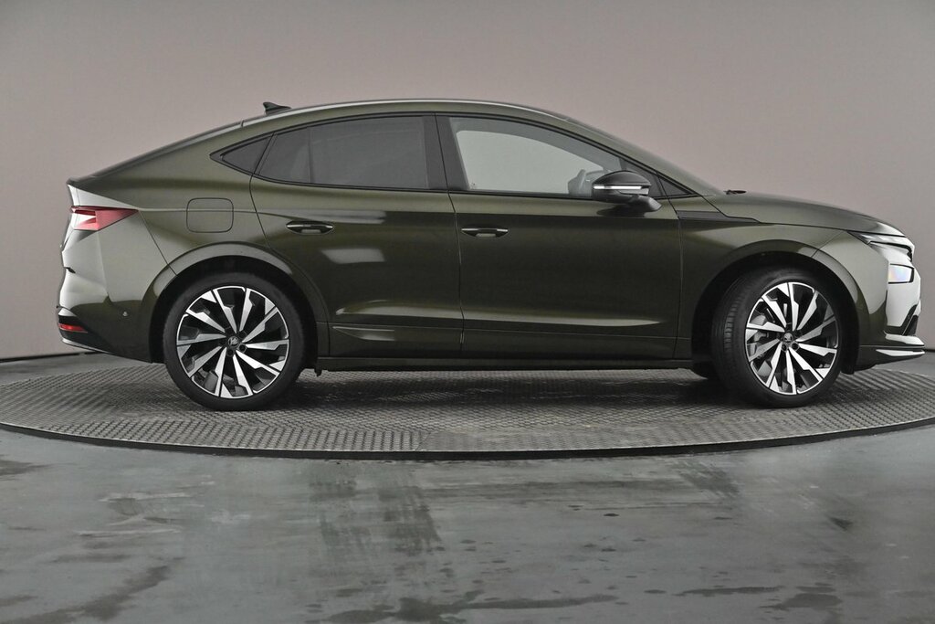 Skoda ENYAQ Sportline 85X 82 Kwh 286 Ps Single Speed 4X4 Green #3