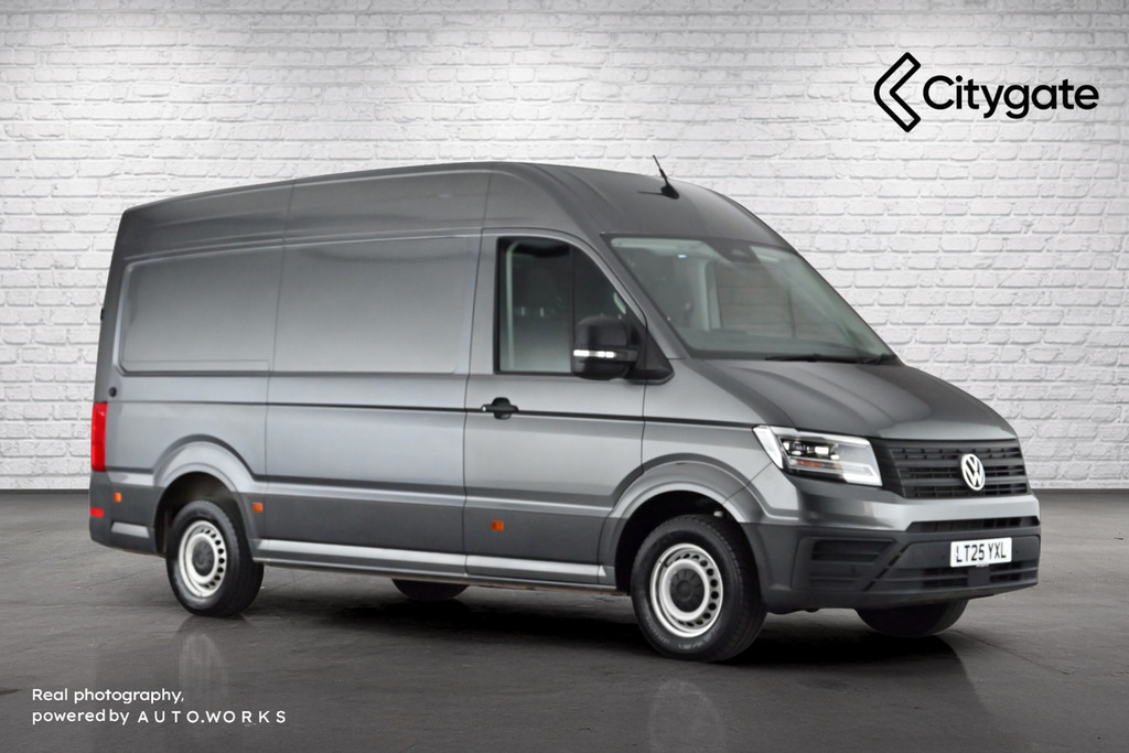 Volkswagen Crafter Cr35 Panel Van Commerce Plus Mwb 177 Ps 2.0 Tdi 8S Grey