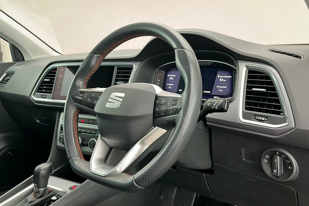 Seat Ateca Fr Black Edition 1.5 Ecotsi 150 7-Speed Dsg RF23AEM Red #6