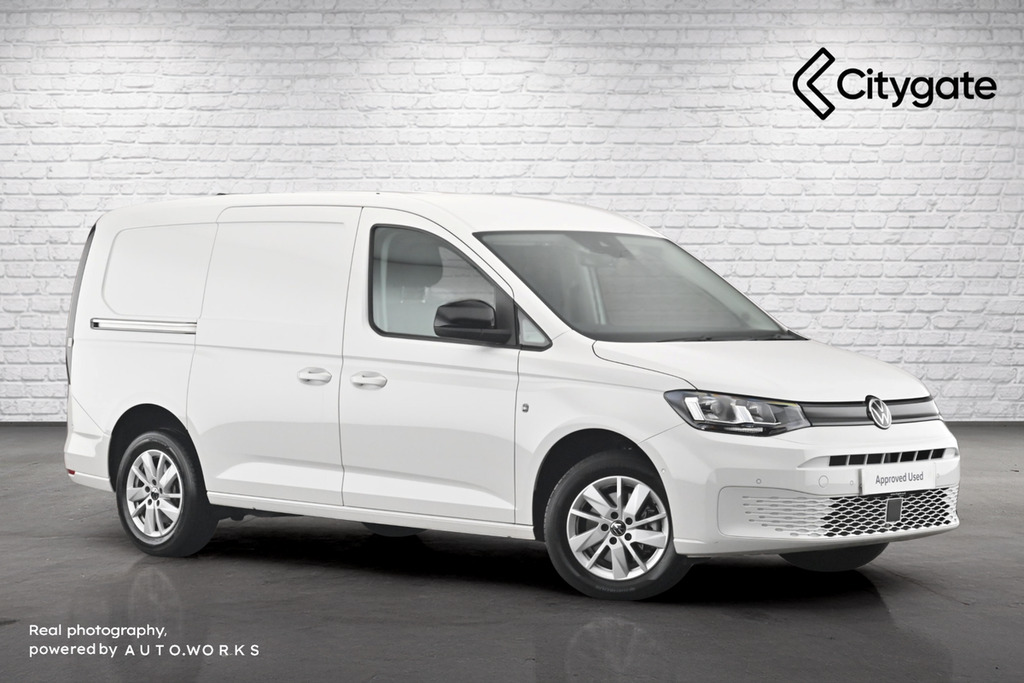 Volkswagen Caddy Maxi C20 Cargo Commerce Pro Maxi 122 Ps 2.0 Tdi 7Sp Dsg White