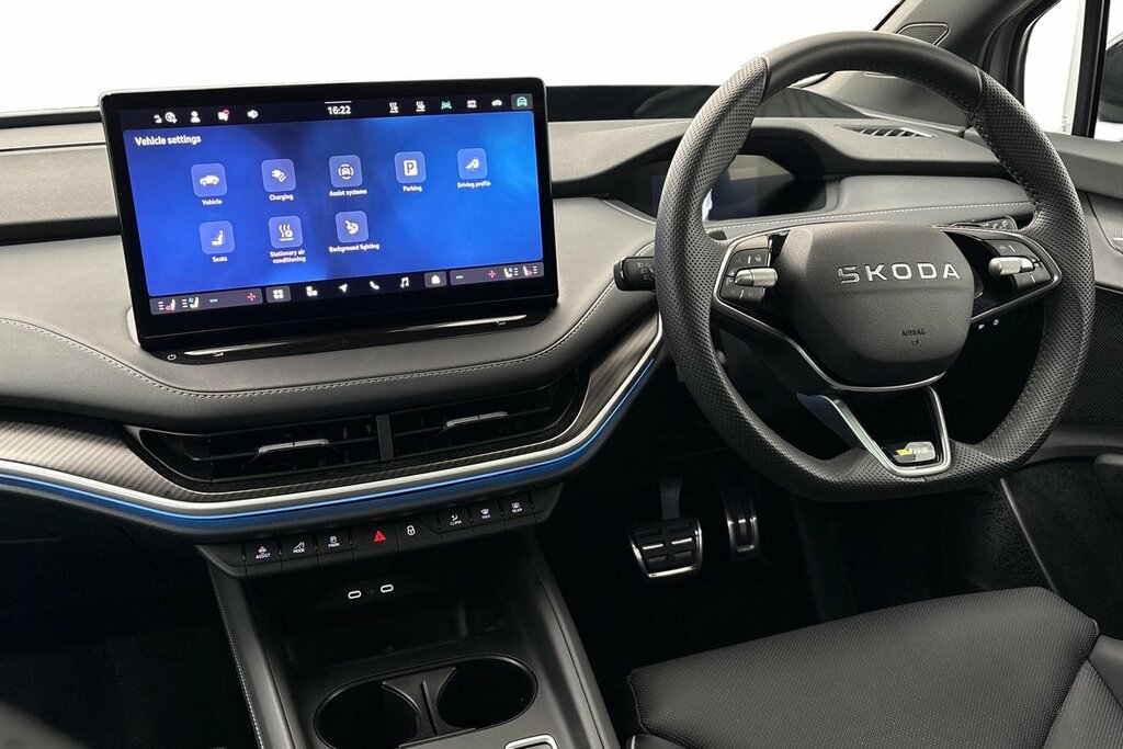 Skoda ENYAQ Vrs 84 Kwh 340 Ps Single Speed 4X4 Grey #2