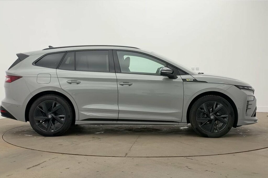 Skoda ENYAQ Vrs 84 Kwh 340 Ps Single Speed 4X4 Grey #4