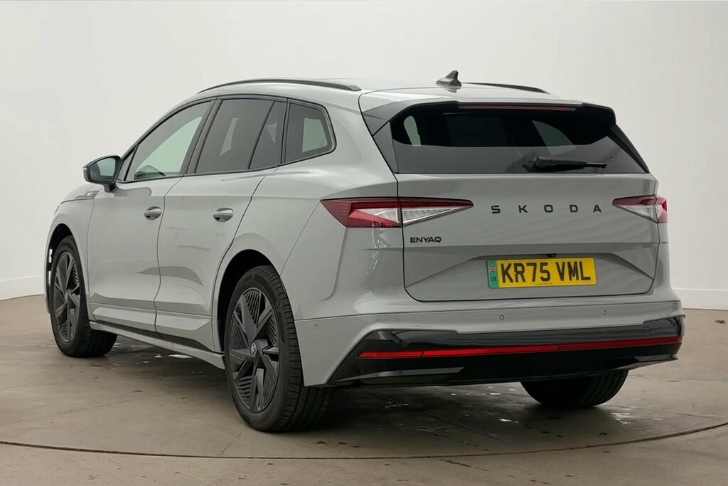 Skoda ENYAQ Vrs 84 Kwh 340 Ps Single Speed 4X4 Grey #3