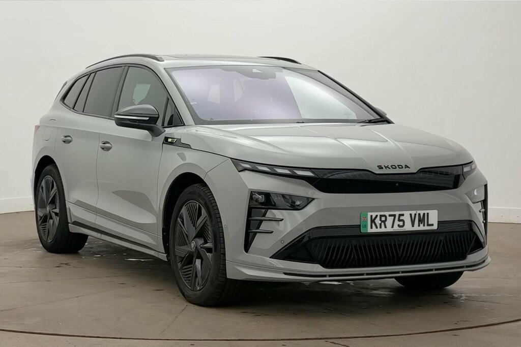 Skoda ENYAQ Vrs 84 Kwh 340 Ps Single Speed 4X4 Grey