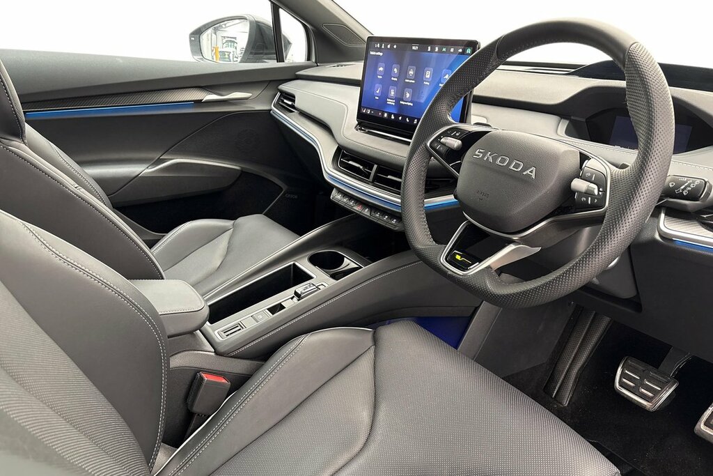 Skoda ENYAQ Vrs 84 Kwh 340 Ps Single Speed 4X4 Grey #6