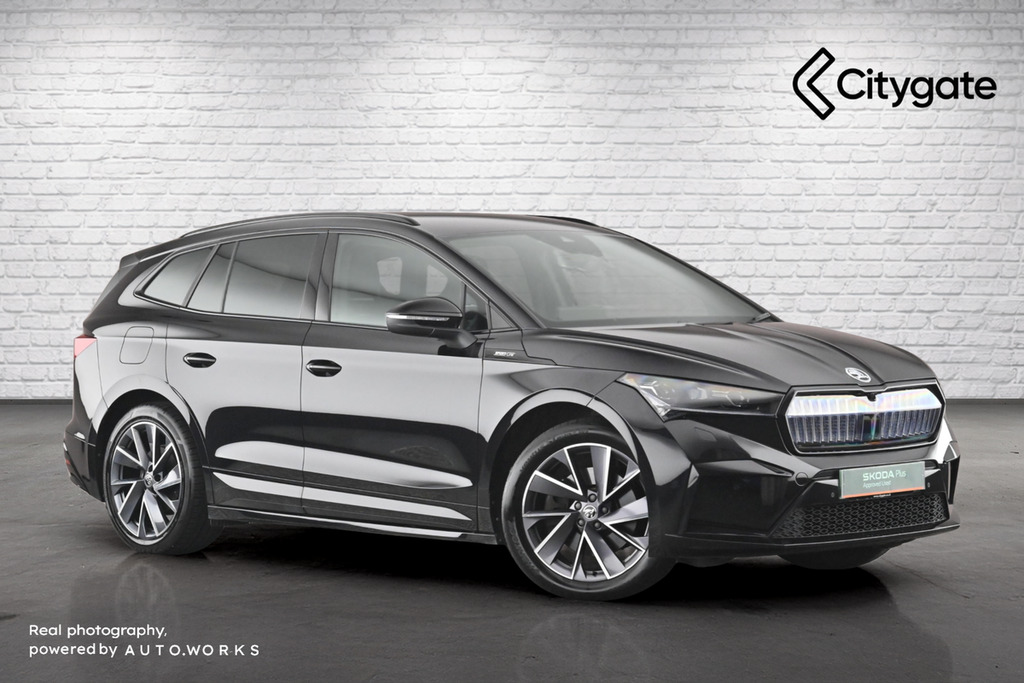 Skoda ENYAQ 80X Sportline 82 Kwh 265 Ps Single Speed 4X4 Black