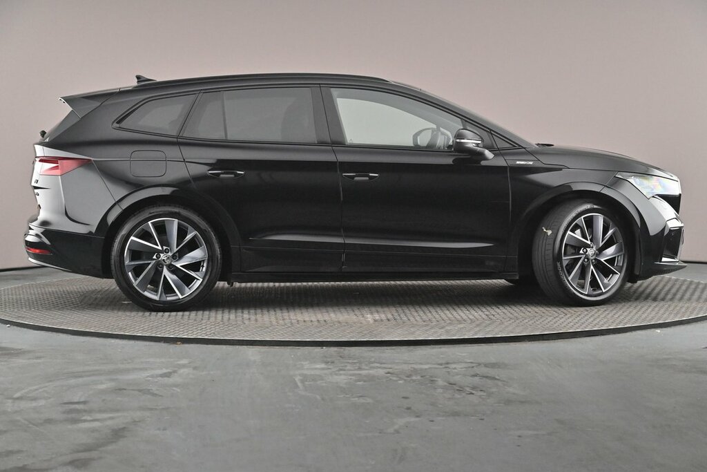 Skoda ENYAQ 80X Sportline 82 Kwh 265 Ps Single Speed 4X4 Black #4