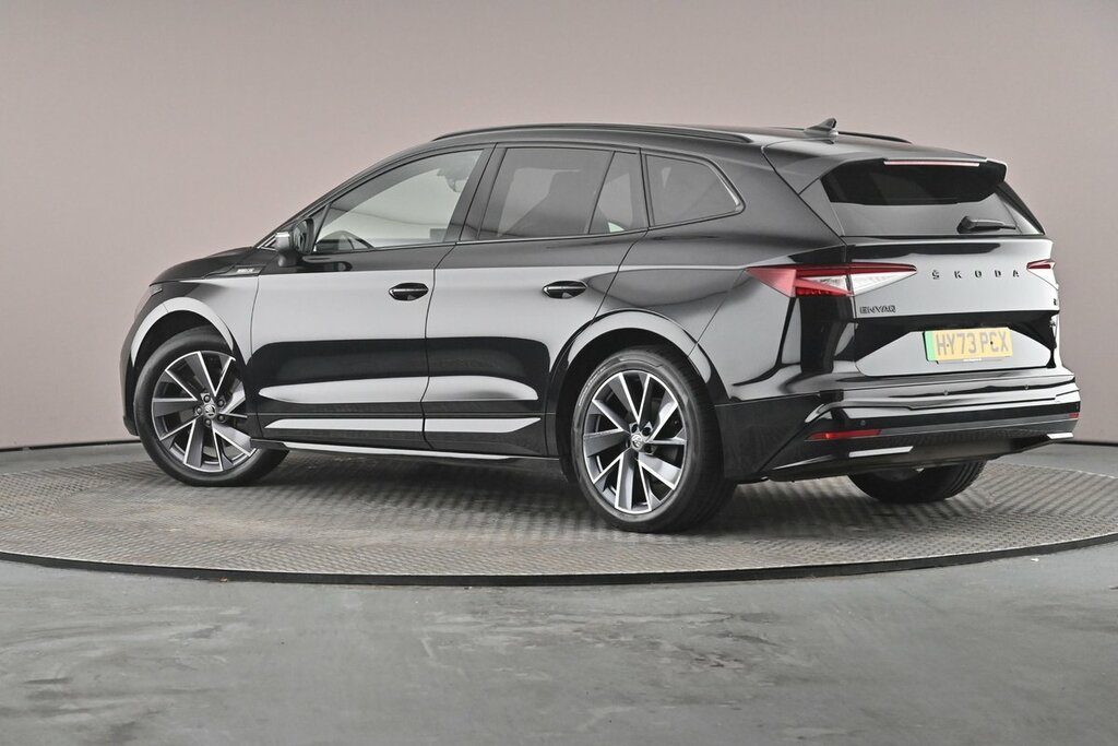 Skoda ENYAQ 80X Sportline 82 Kwh 265 Ps Single Speed 4X4 Black #3