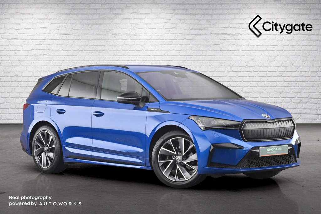 Skoda ENYAQ 80 Sportline 82 Kwh 204 Ps Single Speed Blue