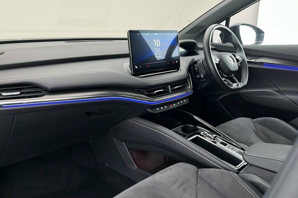 Skoda ENYAQ 80 Sportline 82 Kwh 204 Ps Single Speed Blue #2