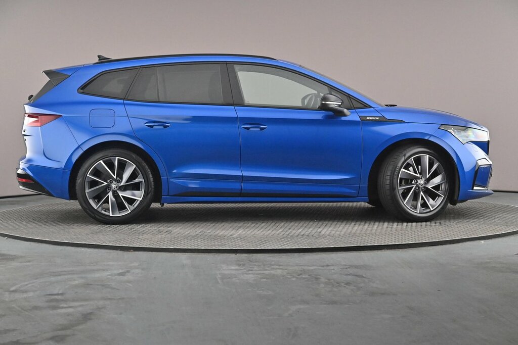 Skoda ENYAQ 80 Sportline 82 Kwh 204 Ps Single Speed Blue #4