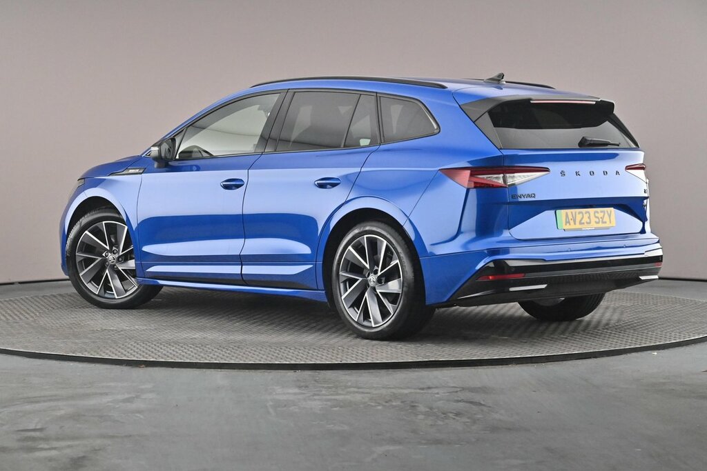 Skoda ENYAQ 80 Sportline 82 Kwh 204 Ps Single Speed Blue #3