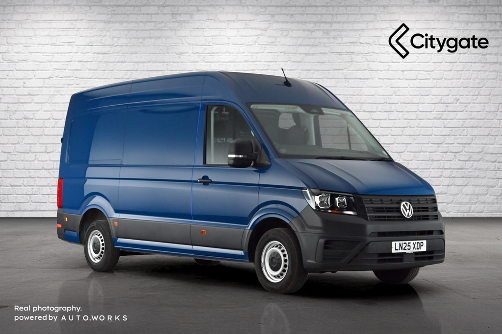 Volkswagen Crafter Cr30 Panel Van Commerce Mwb 140 Ps 2.0 Tdi 6Sp Man Blue