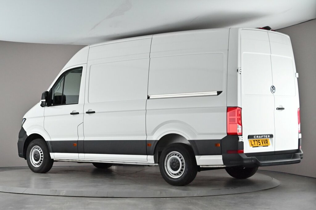 Volkswagen Crafter Cr35 Panel Van Commerce Mwb 140 Ps 2.0 Tdi 8Sp Aut White #3