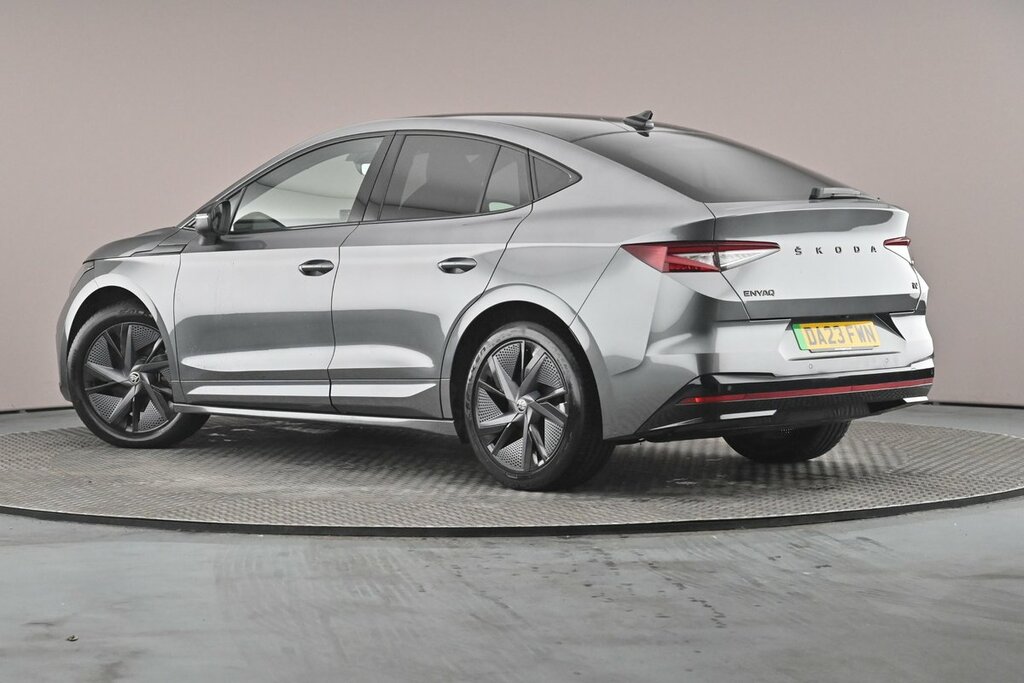 Skoda ENYAQ Vrs 82 Kwh 299 Ps Single Speed 4X4 Grey #3
