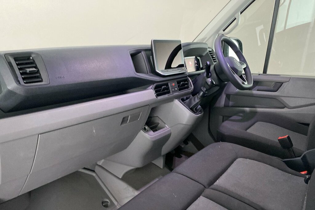 Volkswagen Crafter Cr35 Panel Van Commerce Mwb 140 Ps 2.0 Tdi 6Sp Man White #2