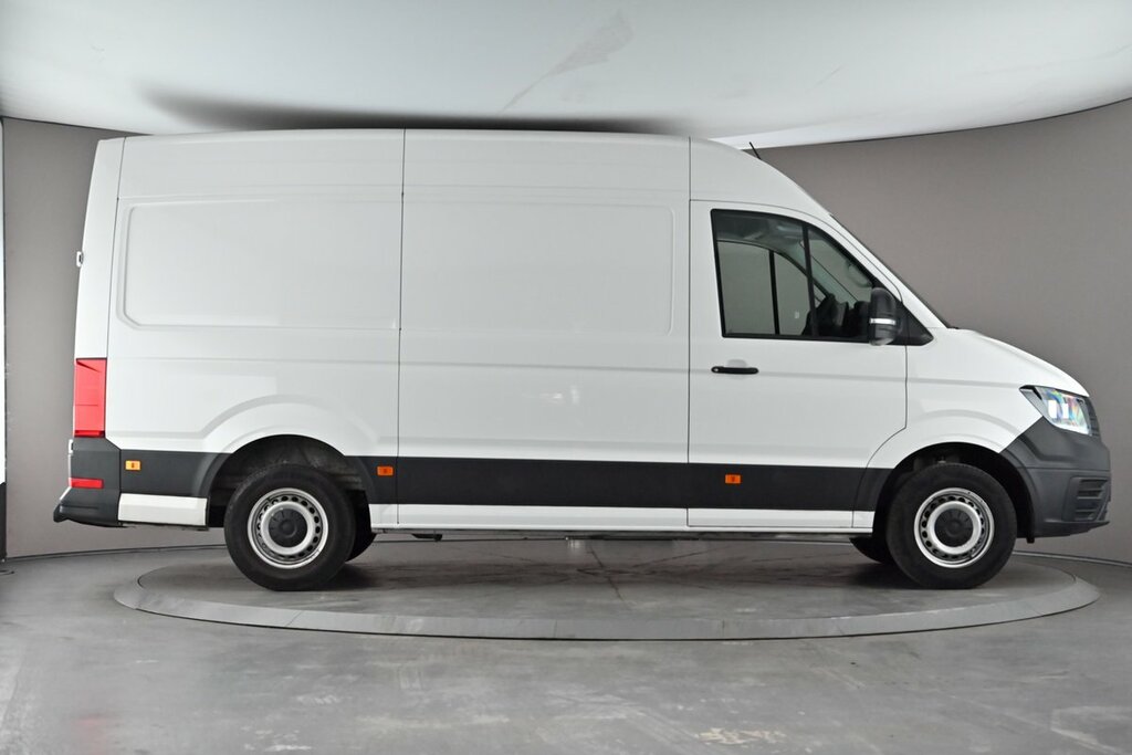 Volkswagen Crafter Cr35 Panel Van Commerce Mwb 140 Ps 2.0 Tdi 6Sp Man White #4