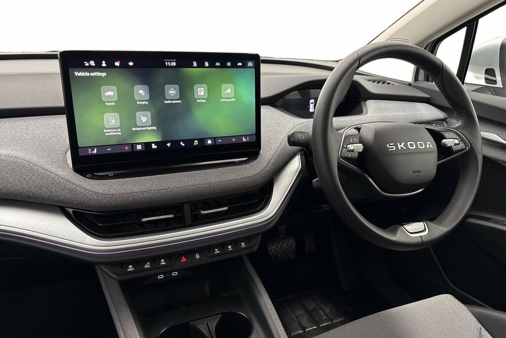 Skoda ENYAQ Edition 85 82 Kwh 286 Ps Single Speed Silver #2