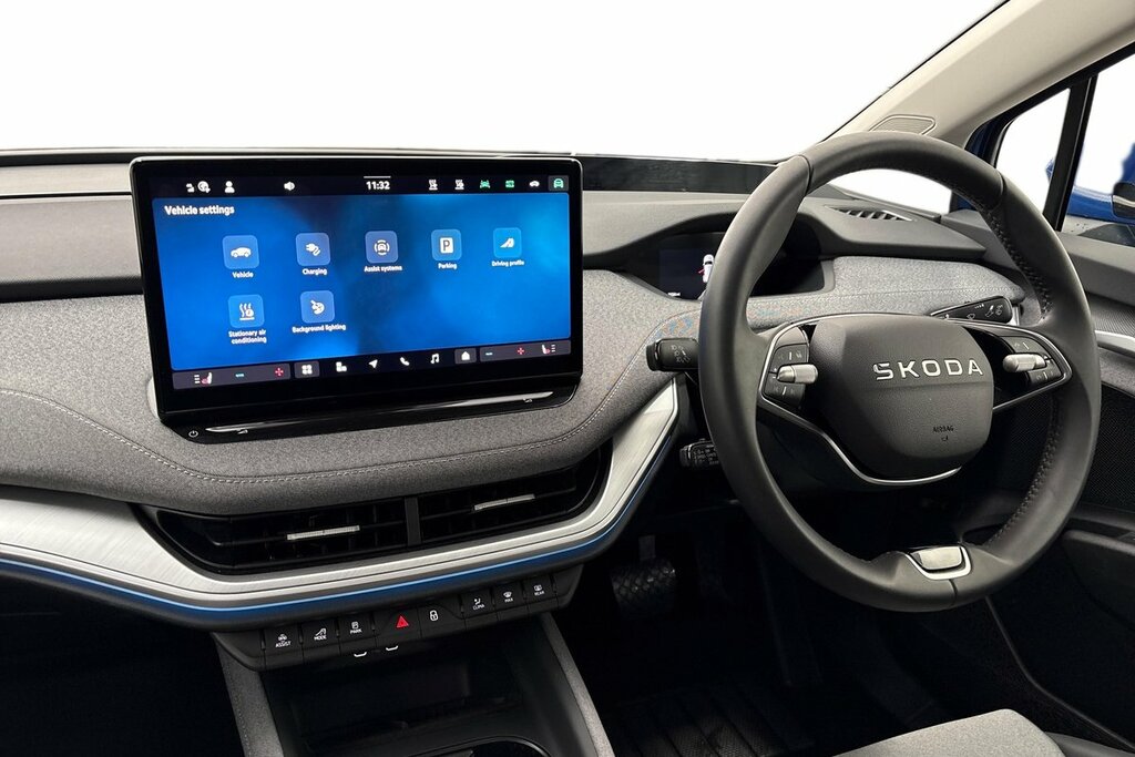 Skoda ENYAQ Edition 85 82 Kwh 286 Ps Single Speed Blue #2
