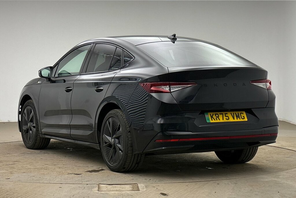 Skoda ENYAQ Vrs 84 Kwh 340 Ps Single Speed 4X4 Black #3