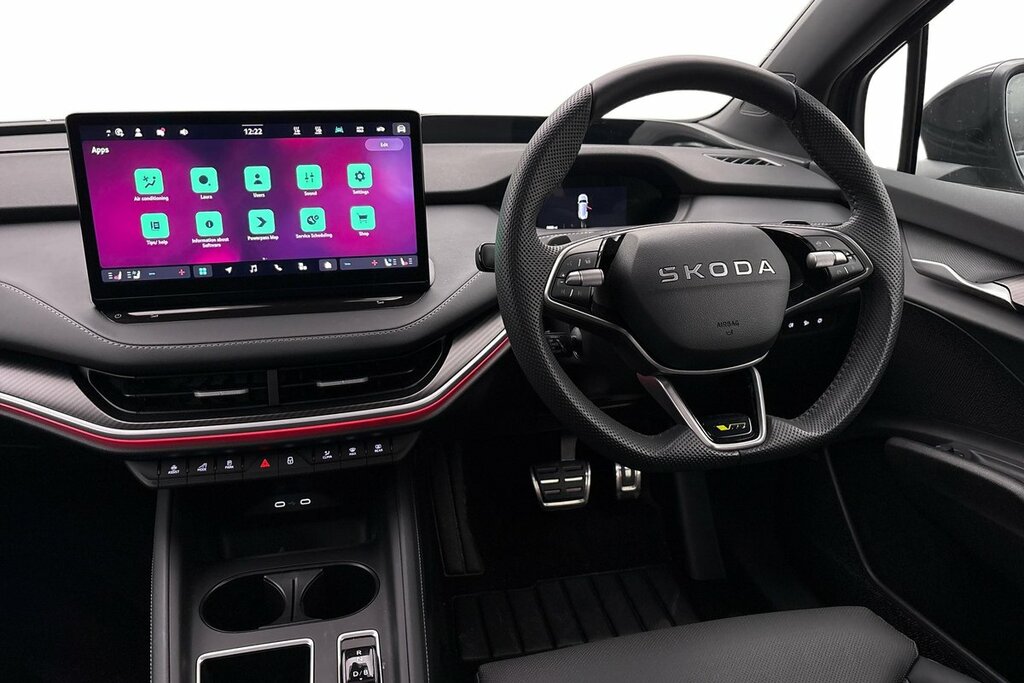 Skoda ENYAQ Vrs 84 Kwh 340 Ps Single Speed 4X4 Black #2