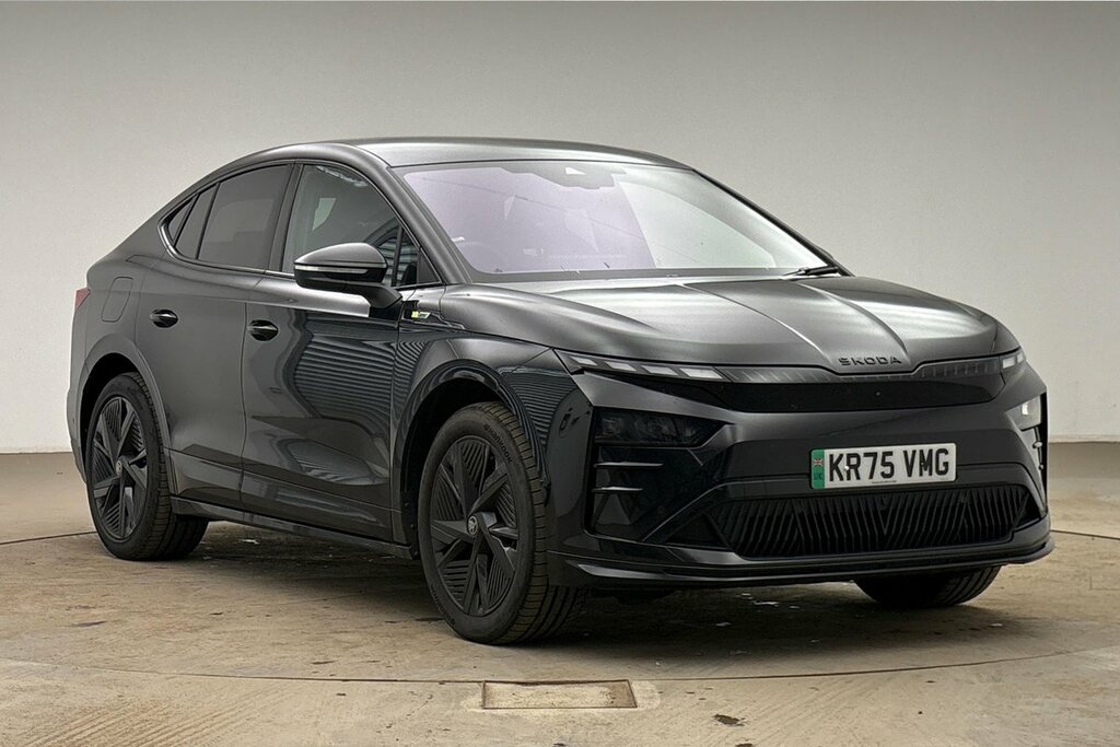 Skoda ENYAQ Vrs 84 Kwh 340 Ps Single Speed 4X4 Black