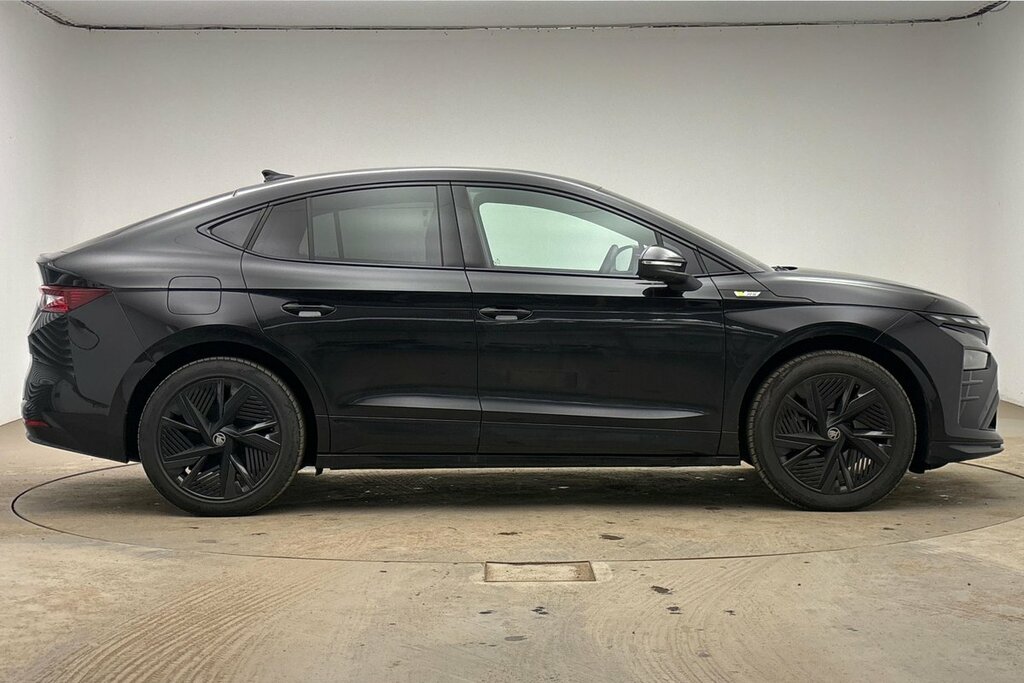 Skoda ENYAQ Vrs 84 Kwh 340 Ps Single Speed 4X4 Black #4