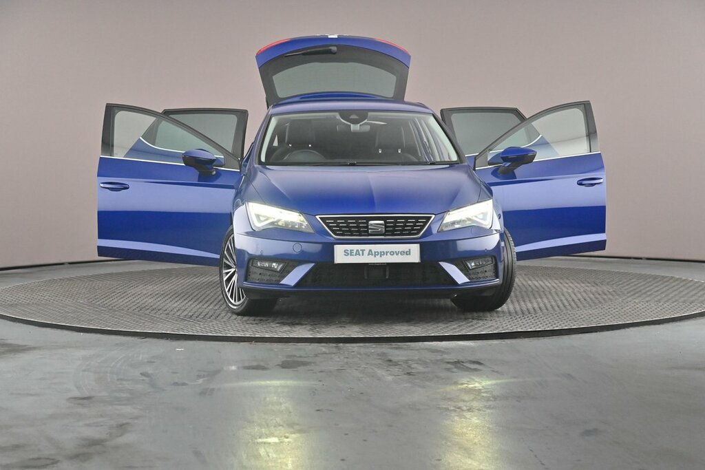 Seat Leon 2.0 Tsi 190 Fr Sport Ez Dsg Blue #39