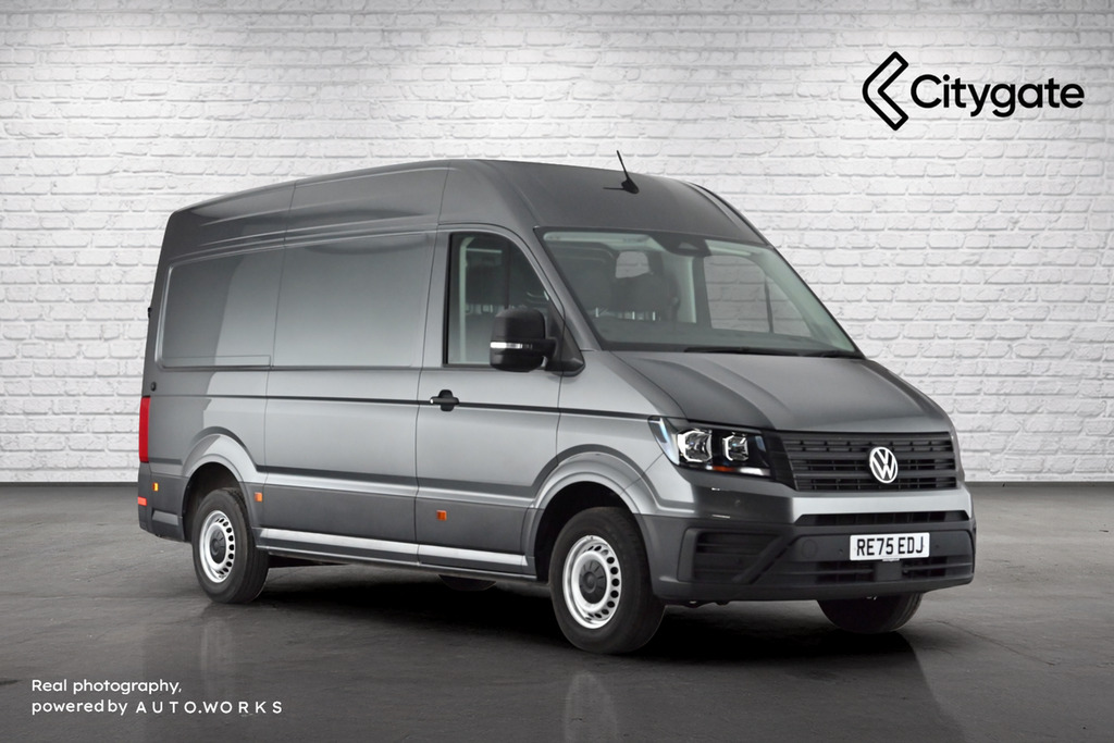 Volkswagen Crafter Cr35 Panel Van Commerce Plus Mwb 140 Ps 2.0 Tdi 8S Grey