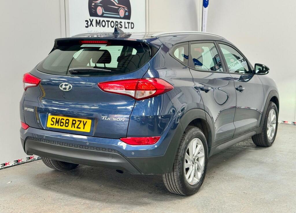 Hyundai Tucson 1.6 Gdi Blue Drive Se Nav Euro 6 Ss SM68RZY Blue #5
