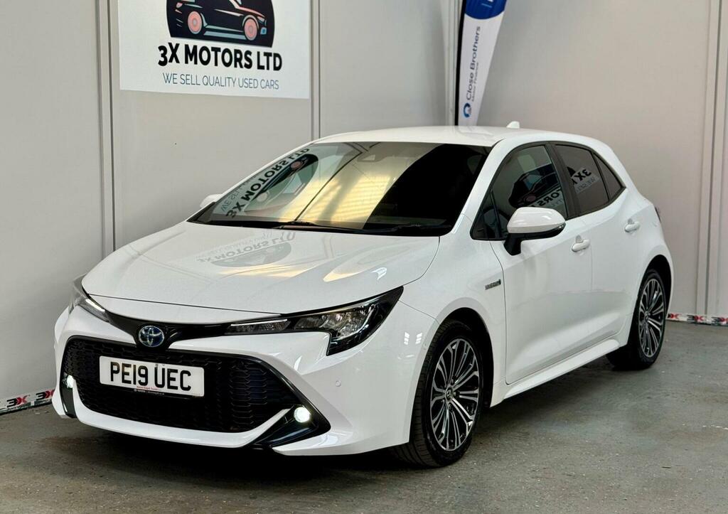 Toyota Corolla 1.8 Vvt-h Design Cvt Euro 6 Ss White