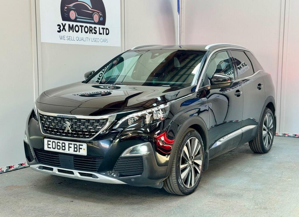 Peugeot 3008 1.5 Bluehdi Gt Line Premium Eat Euro 6 Ss EO68FBF Black