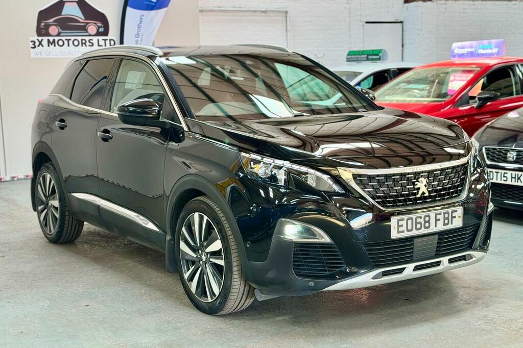 Peugeot 3008 1.5 Bluehdi Gt Line Premium Eat Euro 6 Ss EO68FBF Black #2