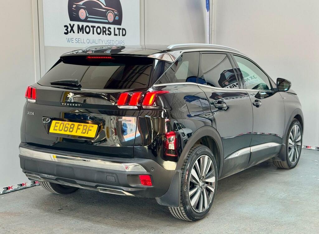 Peugeot 3008 1.5 Bluehdi Gt Line Premium Eat Euro 6 Ss EO68FBF Black #6
