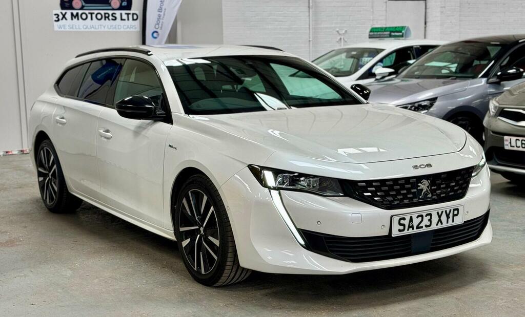 Peugeot 508 SW 1.6 12.4Kwh Gt E-eat Euro 6 Ss White #2