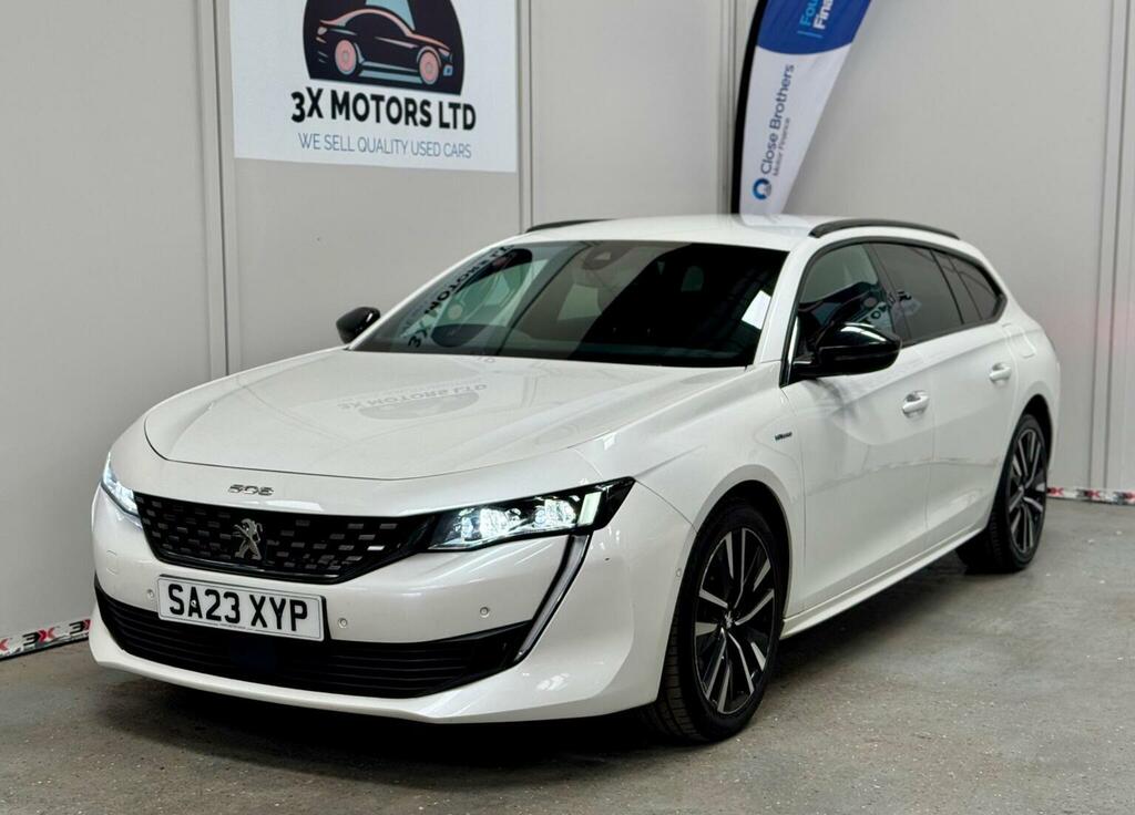 Peugeot 508 SW 1.6 12.4Kwh Gt E-eat Euro 6 Ss White
