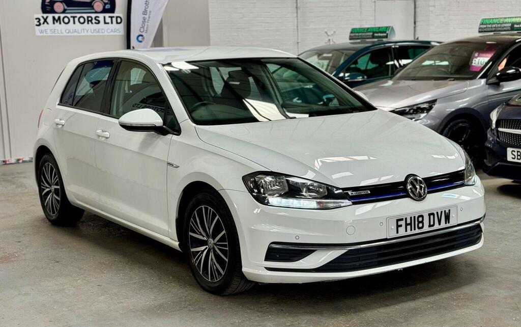 Volkswagen Golf 1.5 Tsi Evo Bluemotion Tech Se Euro 6 Ss FH18DVW White #2
