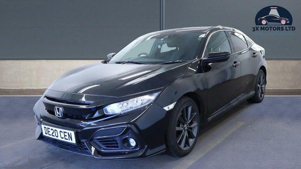 Honda Civic 1.6 I-dtec Sr Euro 6 Ss Black #2